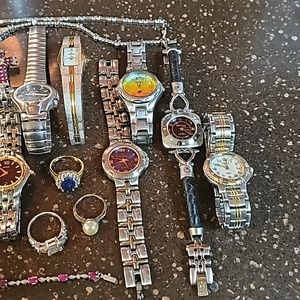 Misc jewelry and nice watches